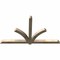Ekena Millwork Redmond Rough Sawn Timber Gable Bracket, Douglas Fir, 84"W x 49"H x 4"D x 4"F, 14/12 Pitch GBW084X49X0404RED00RDF - alternate 5